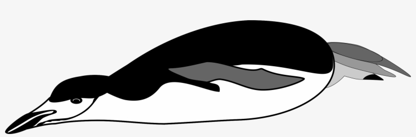 Penguin Computer Icons Silhouette Black And White Line, transparent png