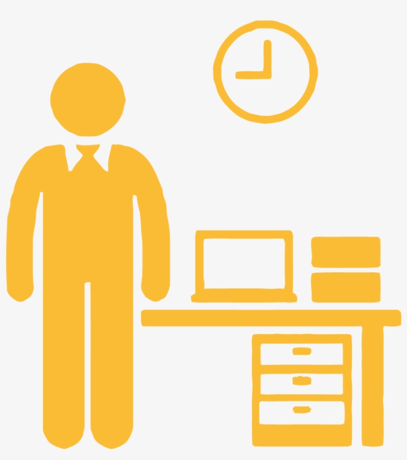 Desk Side Support, transparent png