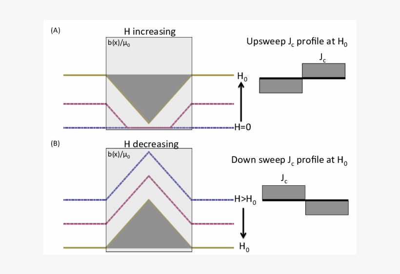 Schematic Of Magnetic Flux Density In Type Ii Superconductors, transparent png