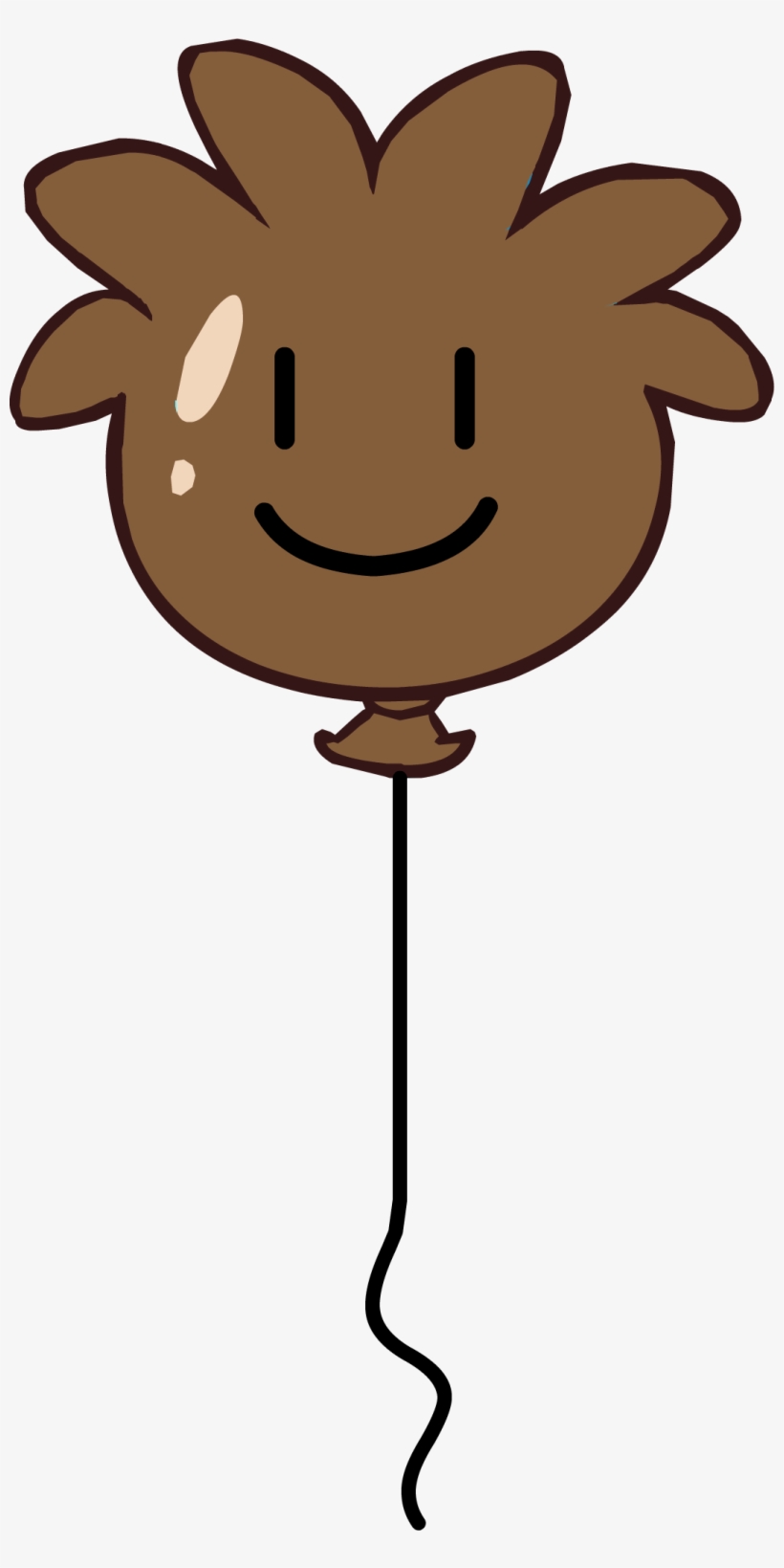 Brown Puffle Balloon Icon, transparent png
