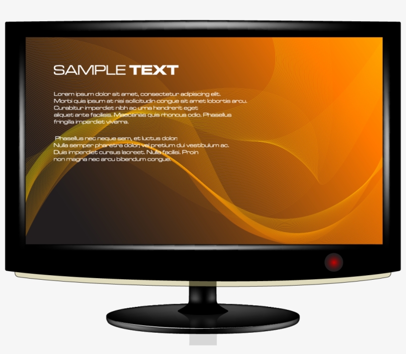 Drawn Tv Computer Monitor, transparent png