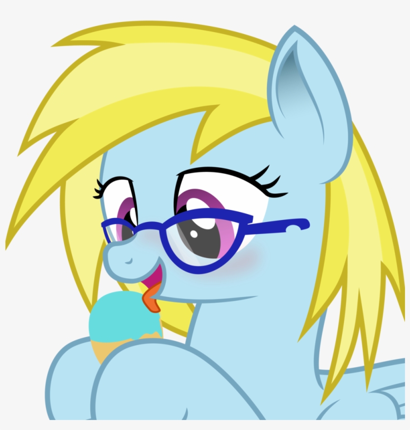 Blue-vector, Female, Food, Glasses, Ice Cream, Licking,, transparent png