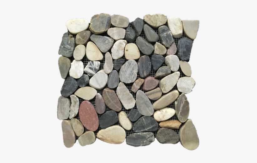 Prairie Flat Split Cobblestone Mosaic, transparent png