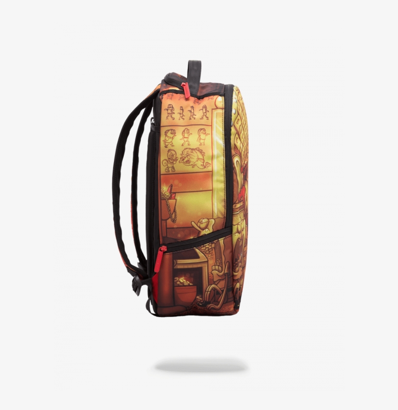 Sprayground Mr Krabs Pharoah Side, transparent png