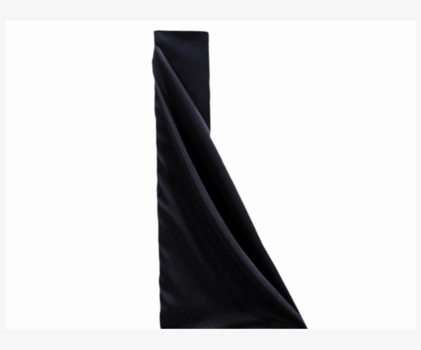 Drape Poly Black 15ft, transparent png