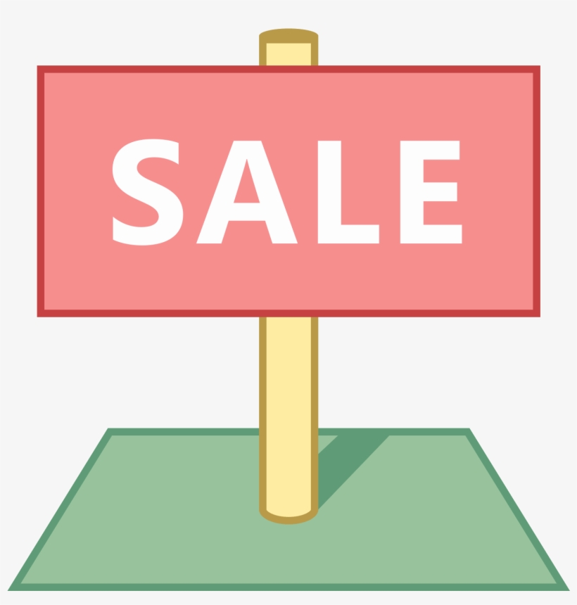 There Is A Rectangle That Says Sale On It, transparent png