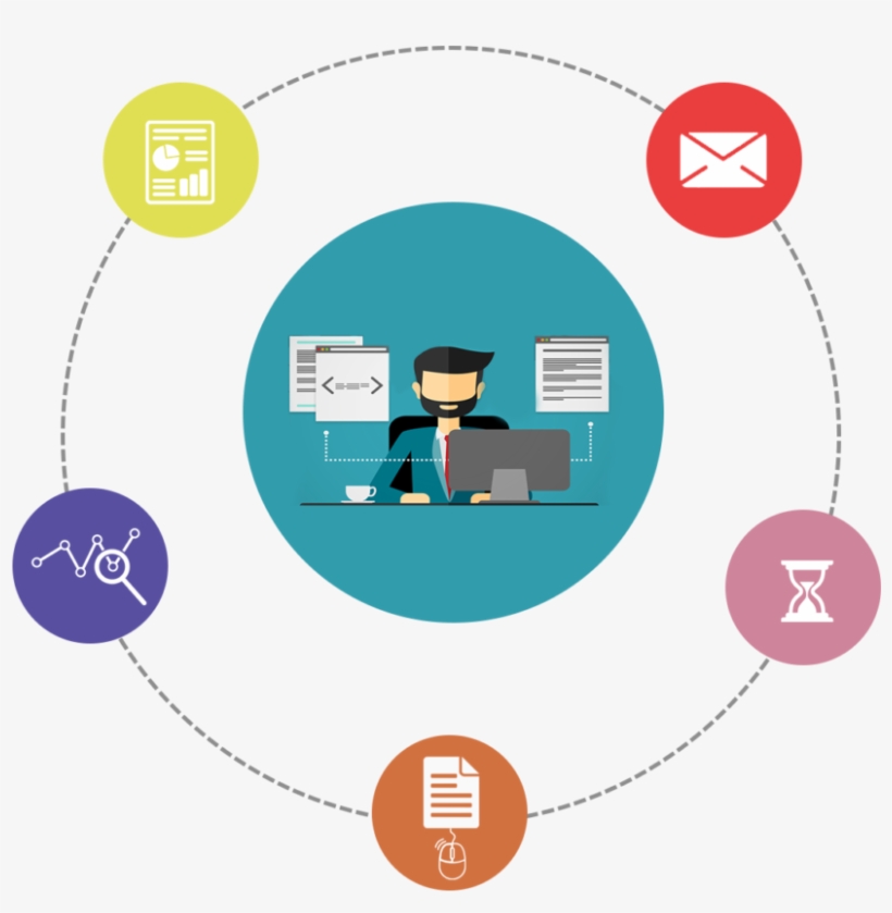 23651754 Iconos De Negocios Recursos Humanos Finanzas, transparent png