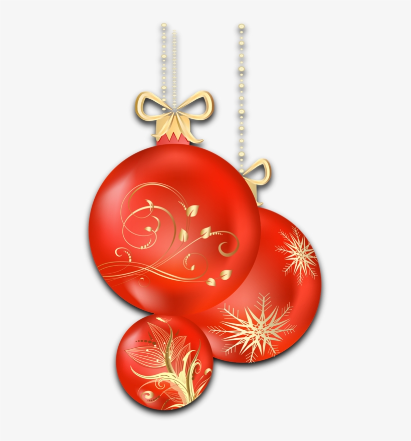 Image Result For Christmas Ornaments Clipart Red Christmas, transparent png