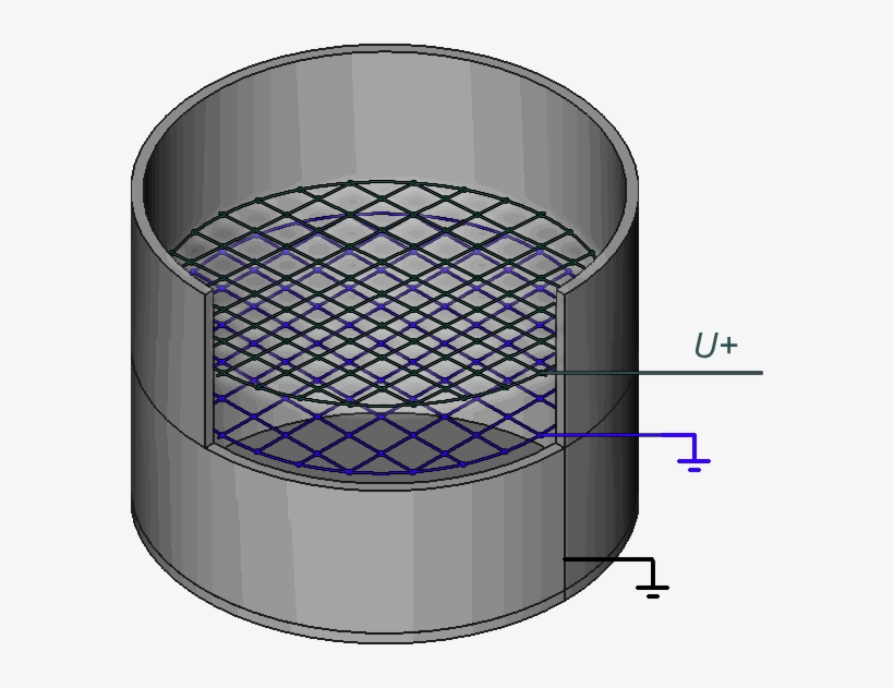 Grid Electrodes, transparent png
