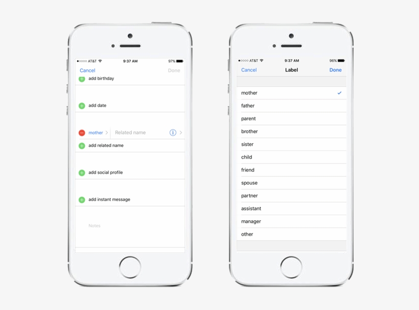 You Can Also Specify Your Relationships With Siri Directly, transparent png