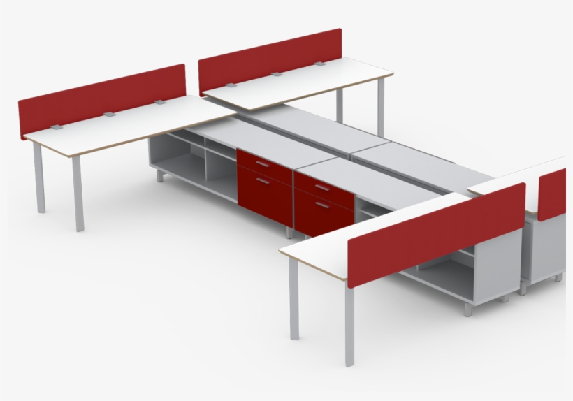M2 Desks Come In Space-efficient Shapes, transparent png
