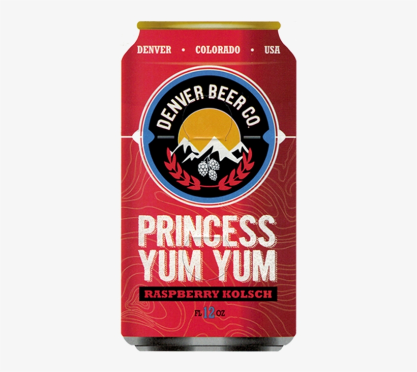Princess Yum Yum Raspberry Kolsch 12oz 6 Pack Cans, transparent png
