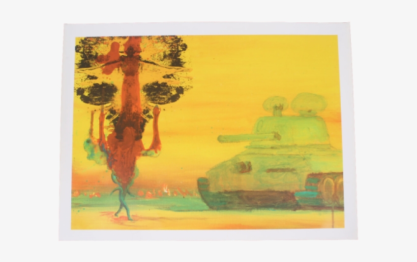 The Flaming Lips I Surrender Lithograph M62226, transparent png