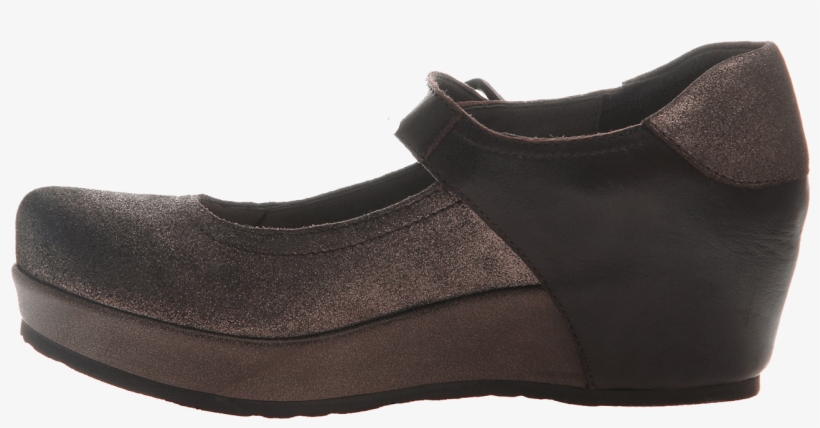 Aura In Dark Brown Closed Toe Wedges, transparent png