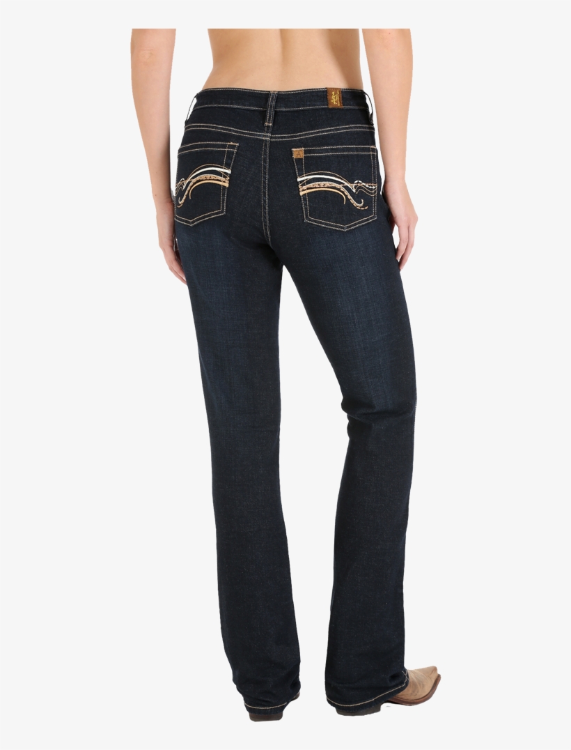 Wrangler Women's Aura Instantly Slimming Jean Wut74bt, transparent png