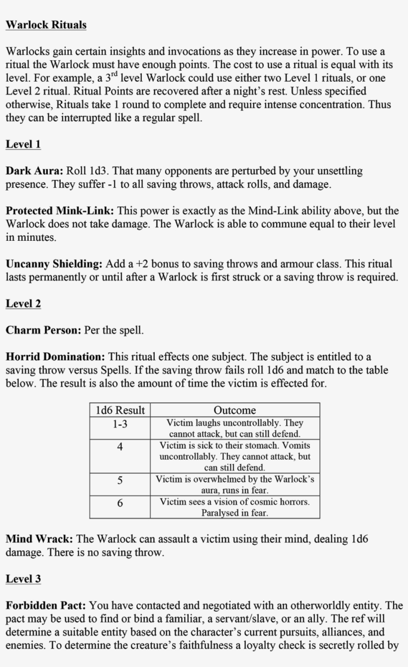 One Of My Players Requested A Warlock Class For My, transparent png