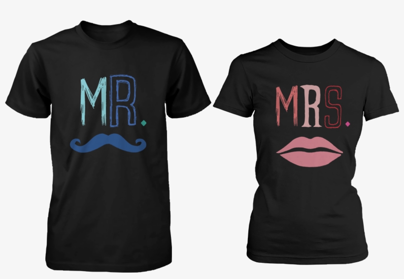 Blue Mustache & Mrs, transparent png