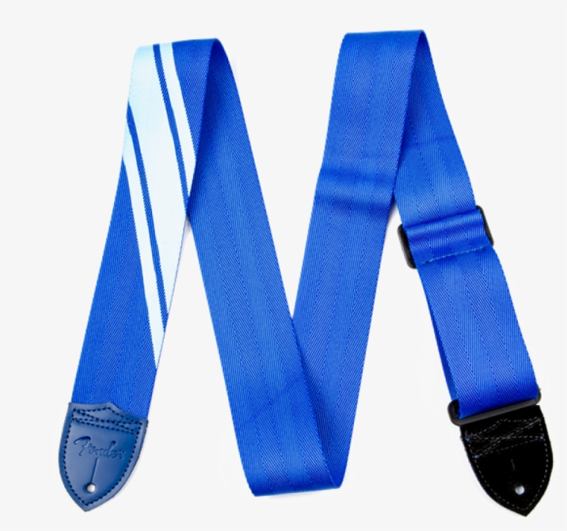 Fender® Mustang Competition Racing Stripe Guitar Strap, transparent png