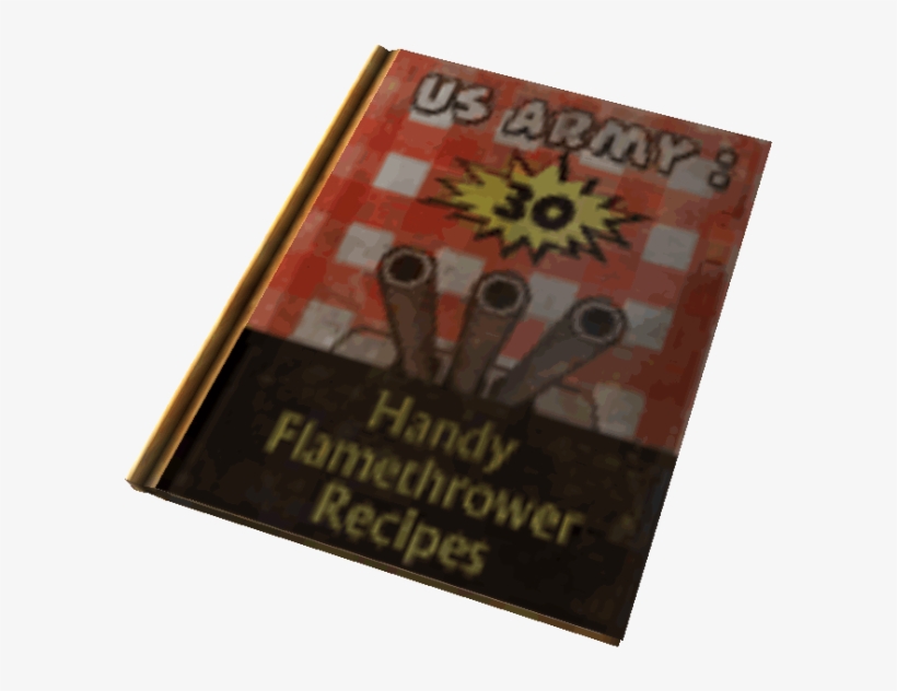 U - S - Army - 30 Handy Flamethrower Recipes - The, transparent png