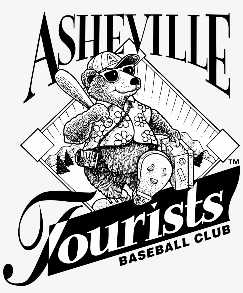 Asheville Tourists Logo Png Transparent, transparent png