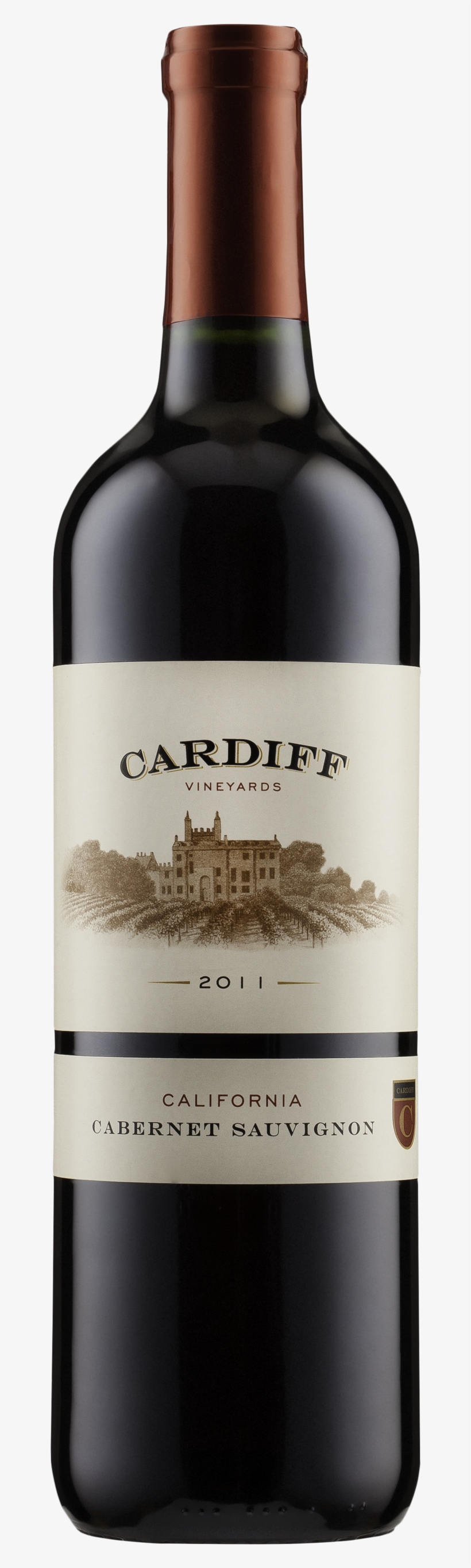 Cardiff Cabernet Bottle Shot, transparent png