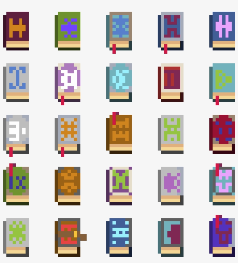 These Sprites Were Generated To Be Used As Spellbooks, transparent png