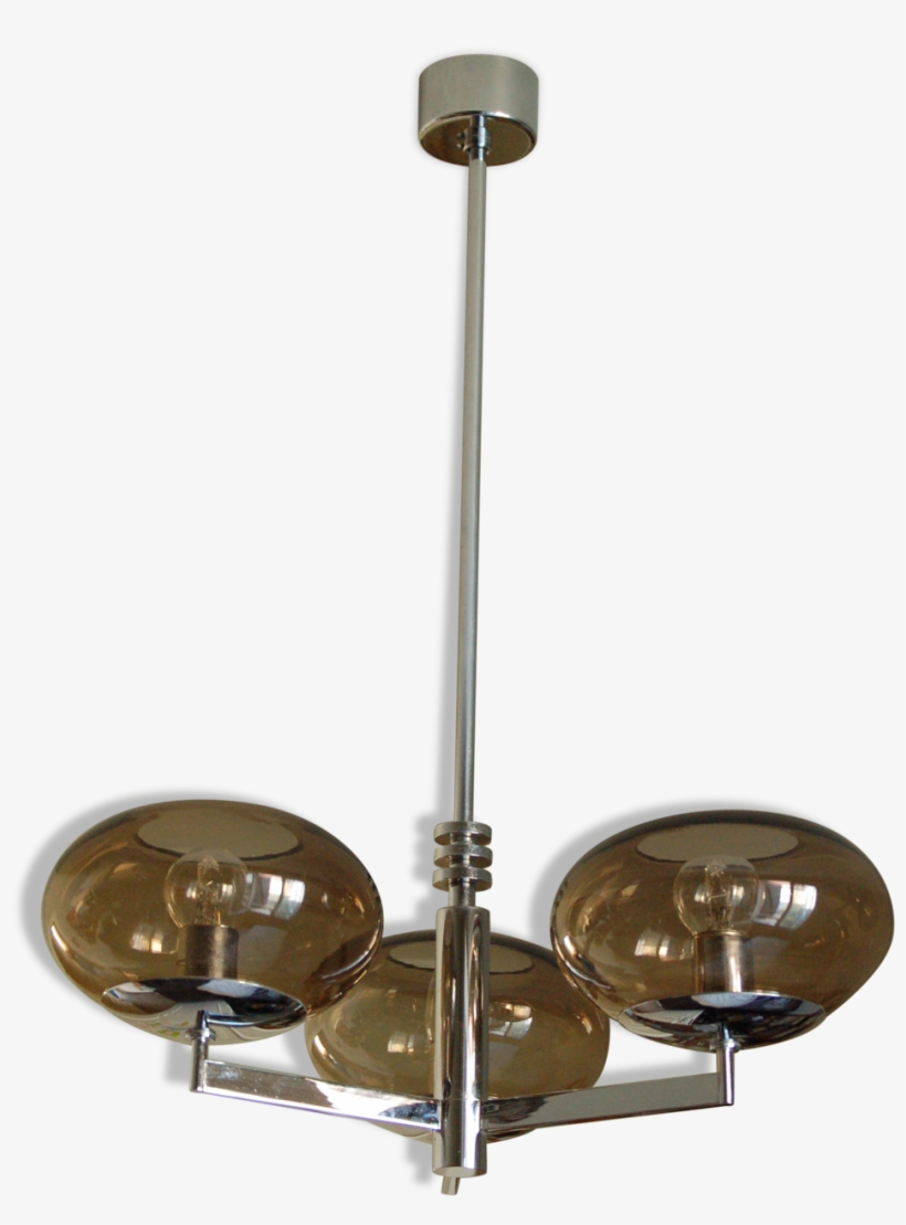 Chandelier Vintage Gaetano Sciolari, transparent png