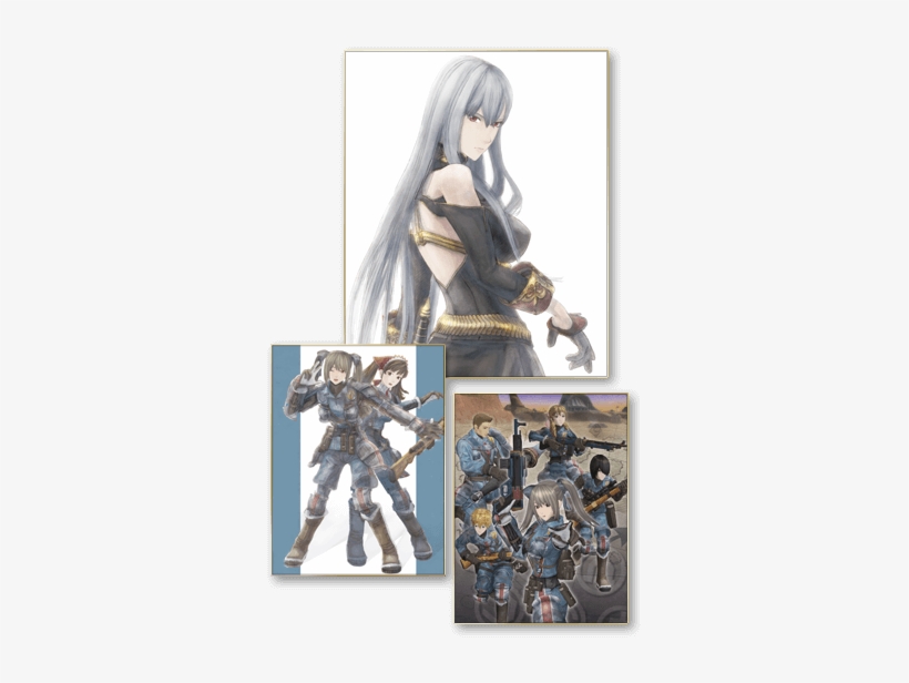 Includes All Extra Content* - Valkyria Chronicles Selvaria Posters, transparent png