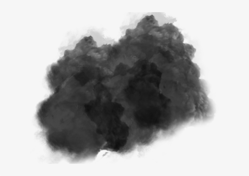 Black Clouds Png - Monochrome, transparent png
