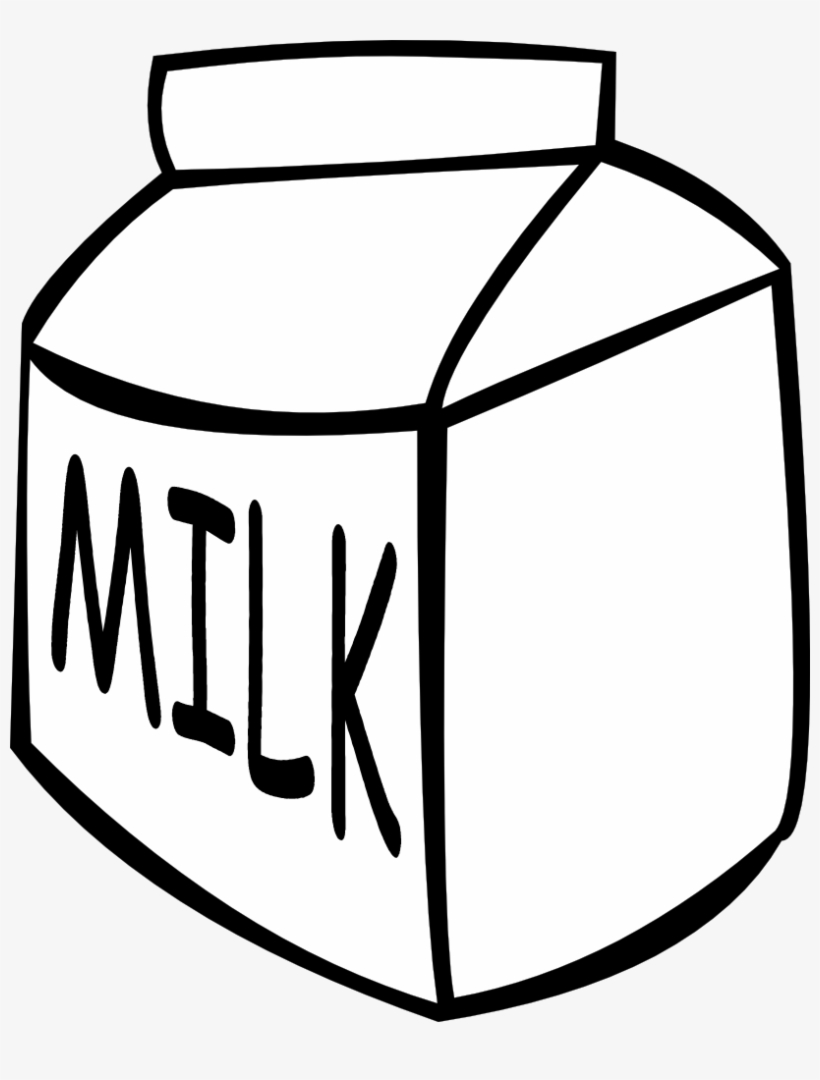 Png Freeuse Library Cereal And Clip Art Panda Free - Milk Carton Clip Art, transparent png