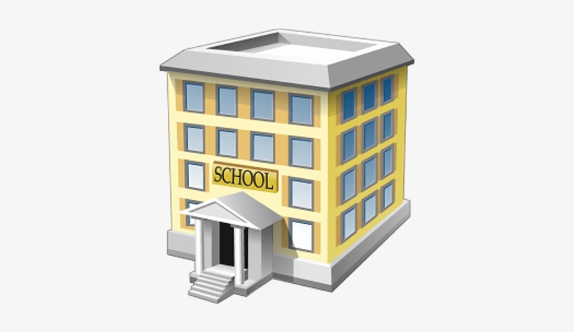 School Building Png, transparent png