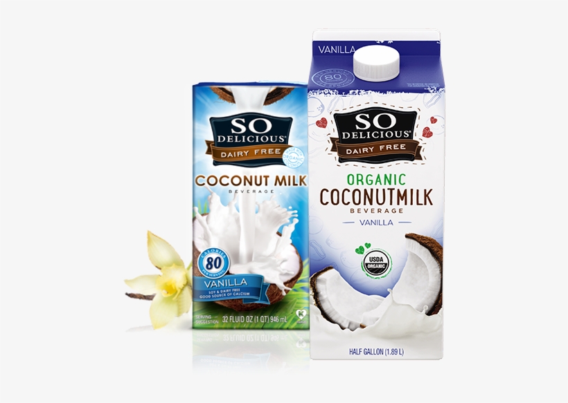 This Delicious Beverage Goes Great On Cereal, In Coffee, - So Delicious Coconut Milk, transparent png