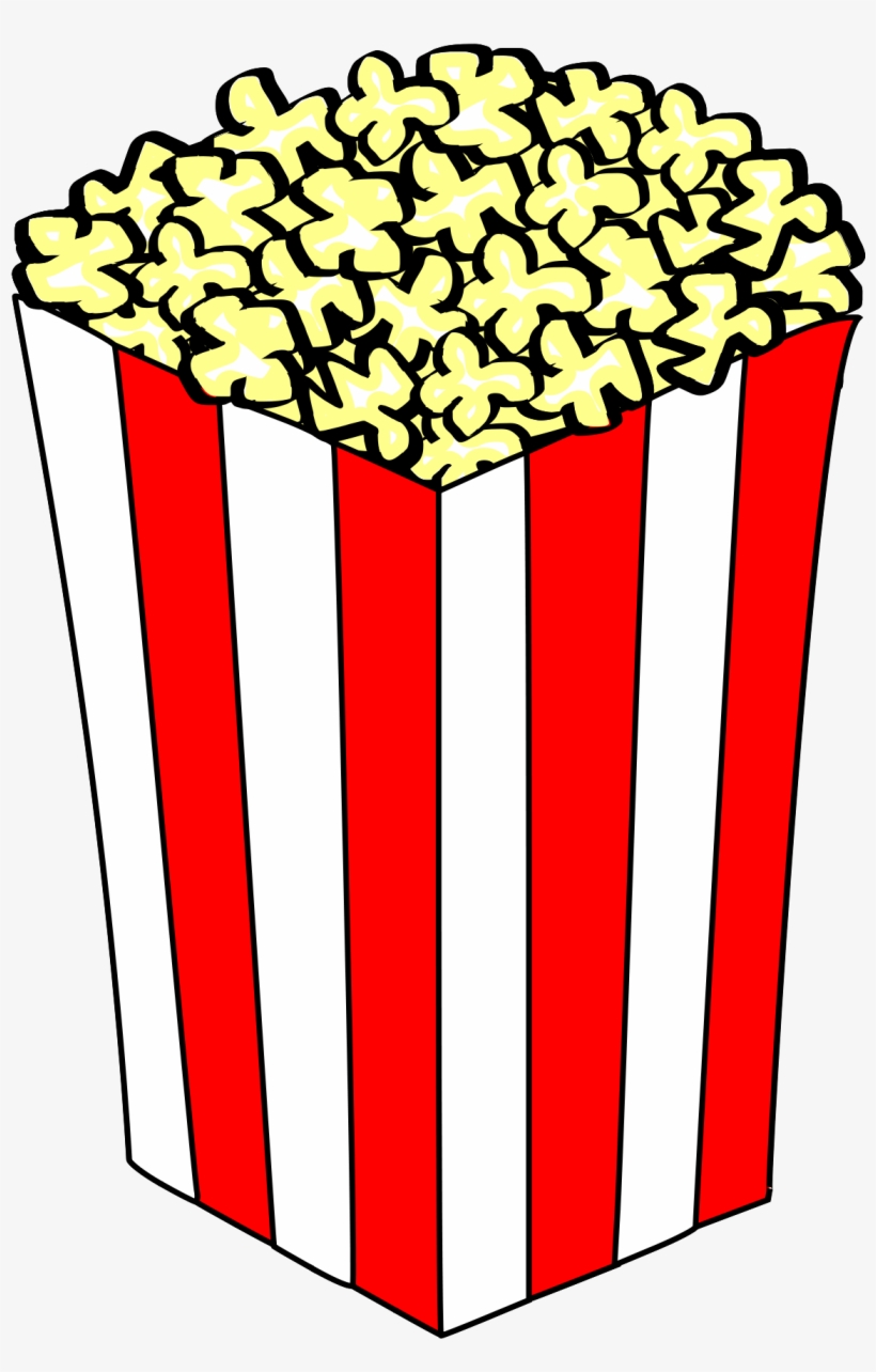 Clipart - Popcorn Clipart, transparent png