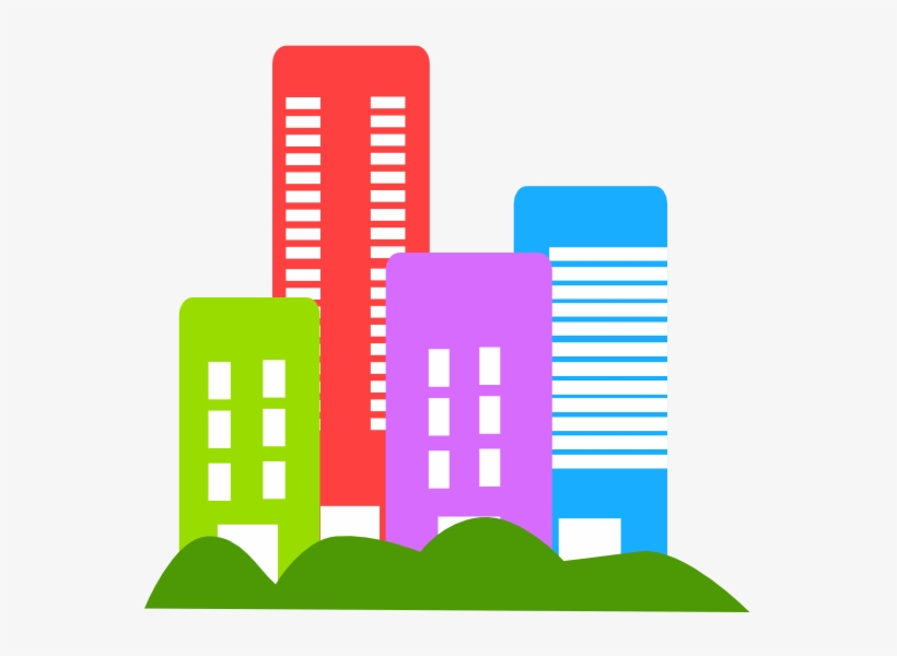 School Building Clipart Free Images - Housing And Building Clip Art, transparent png