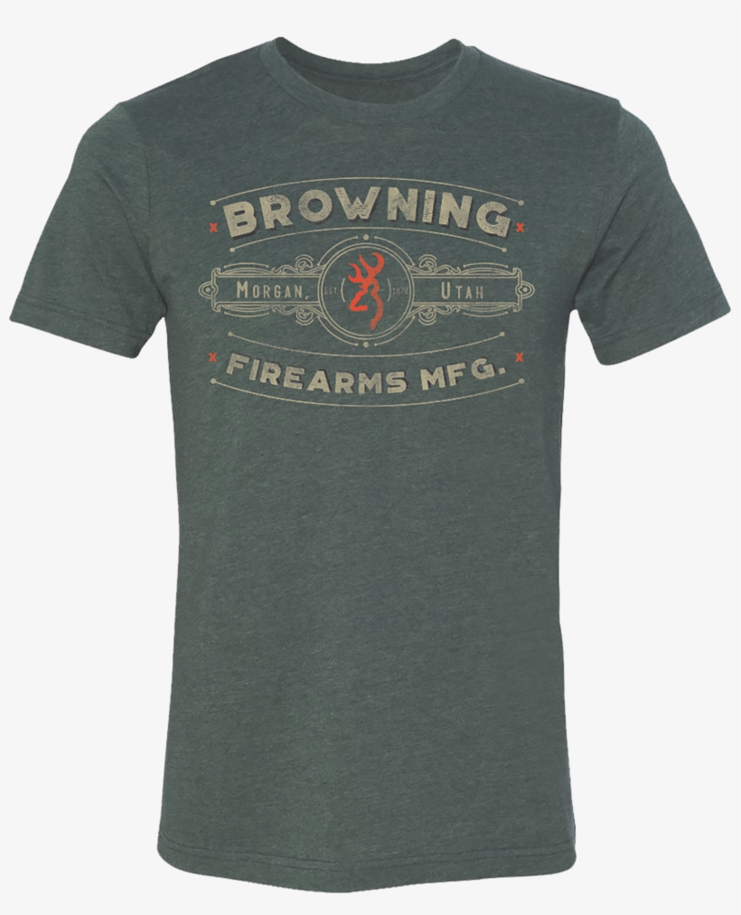 Browning T-shirt - Active Shirt, transparent png