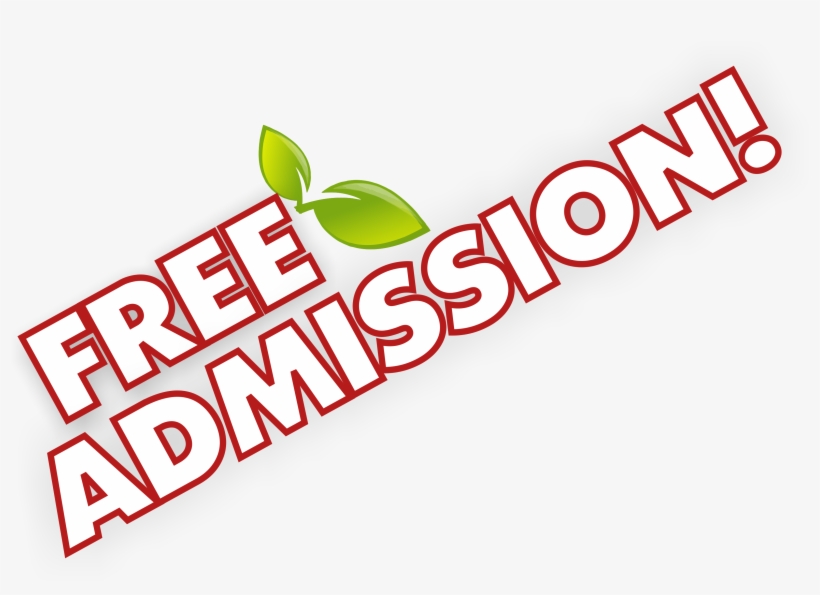 Free Admission - Admission Free Logo Png, transparent png