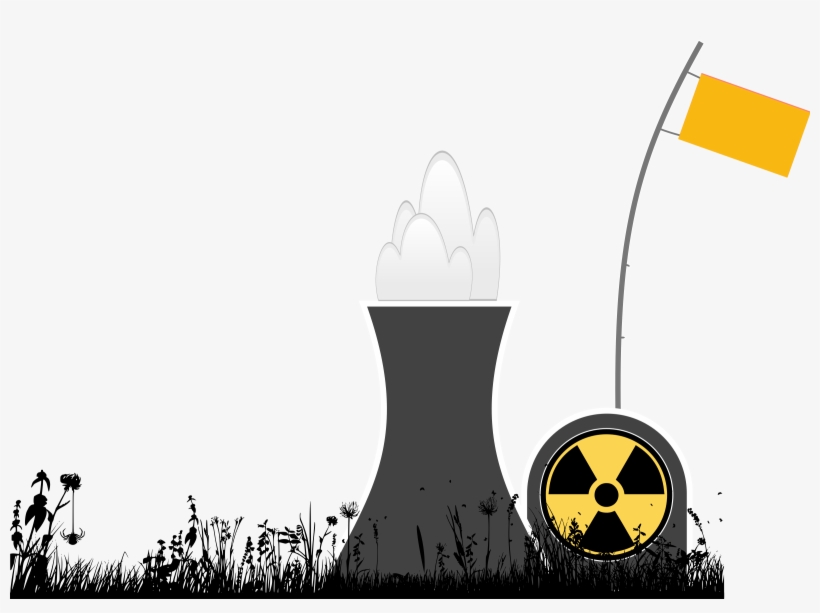 Explosions Clipart Nuclear Power Plant - Nuclear Energy Background Powerpoint, transparent png