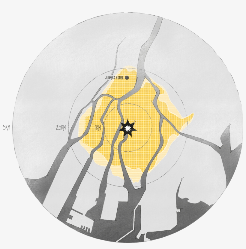 Bomb In Hiroshima - Illustration, transparent png