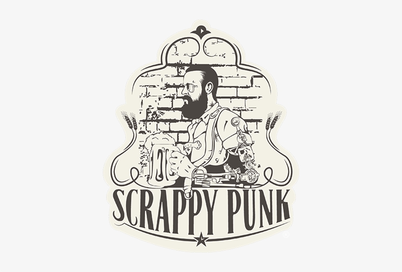 Scrappy Punk Best Beer Logo Design - Scrappy Punk Brewing, transparent png