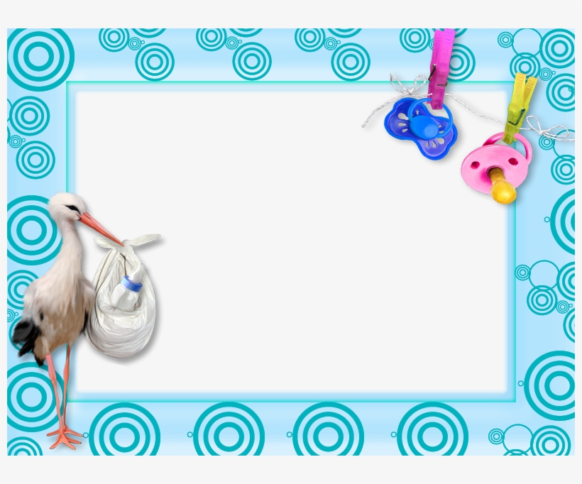 Png Baby Frame Gallery Yopriceville Marcos Y Bordes - Marco De Baby Shower Png, transparent png