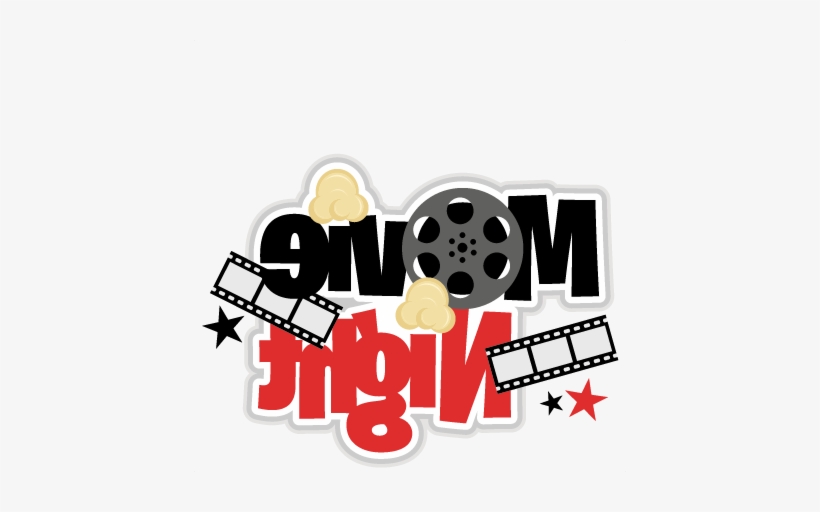 Large Movie Night Title6 Png U0026middot Kids Movie - Business, transparent png