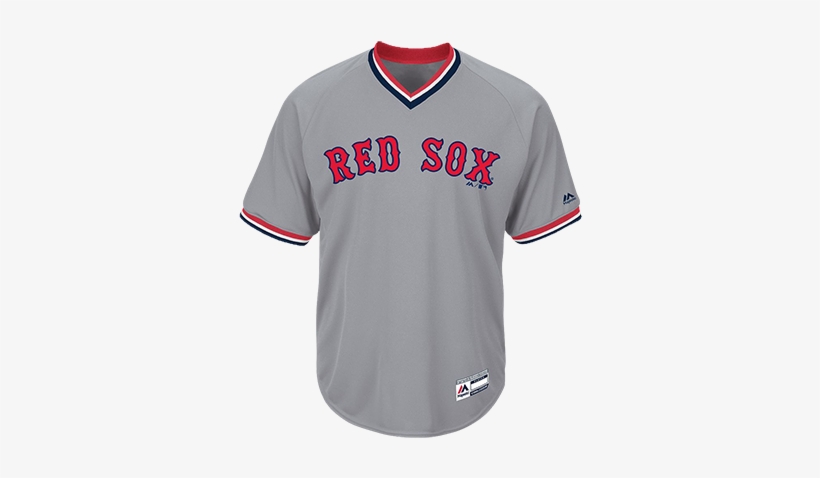 Custom Printed - Red Sox V Neck Jersey, transparent png