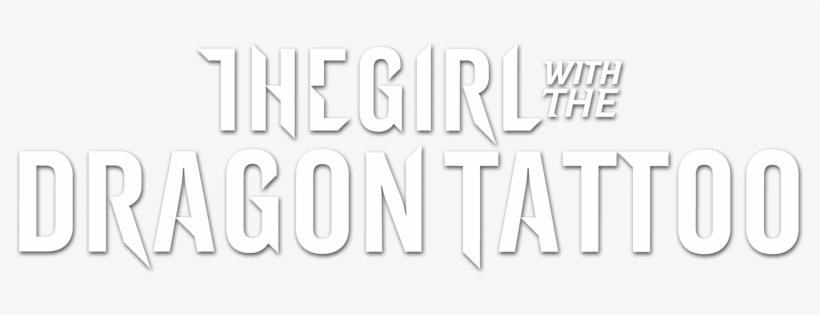 Girl With The Dragon Tattoo 2011 Title, transparent png