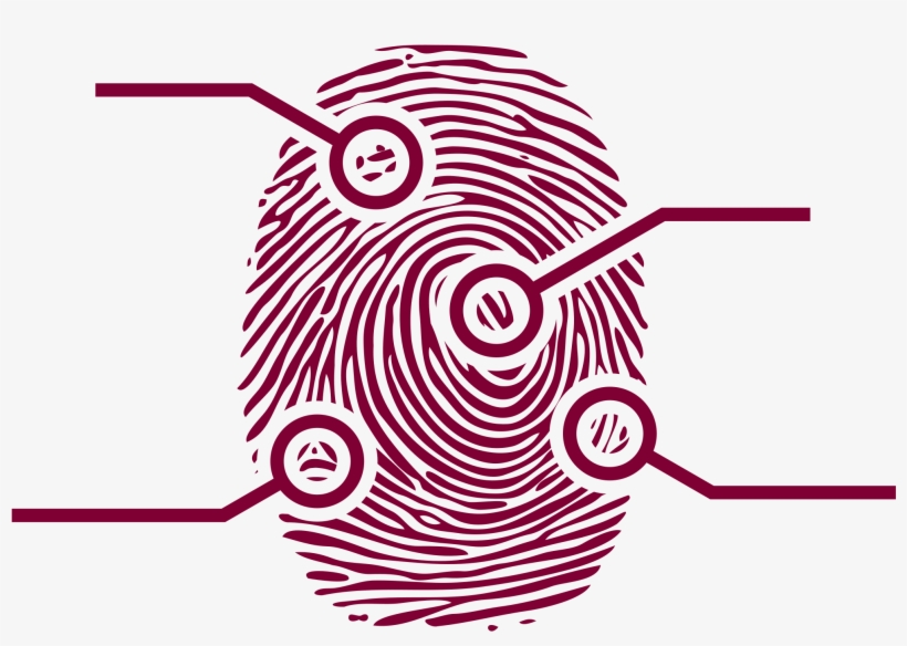 Clipart - Fingerprint - Fingerprint Clip Art, transparent png