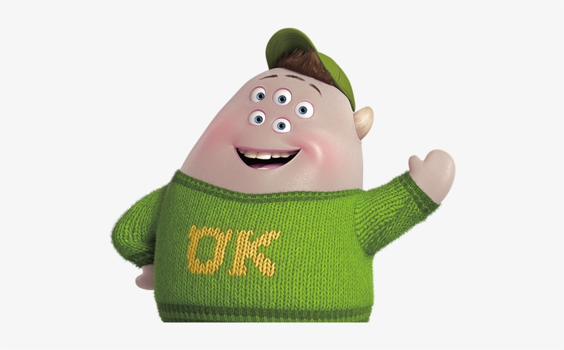 Squishy - Monster & Co University, transparent png