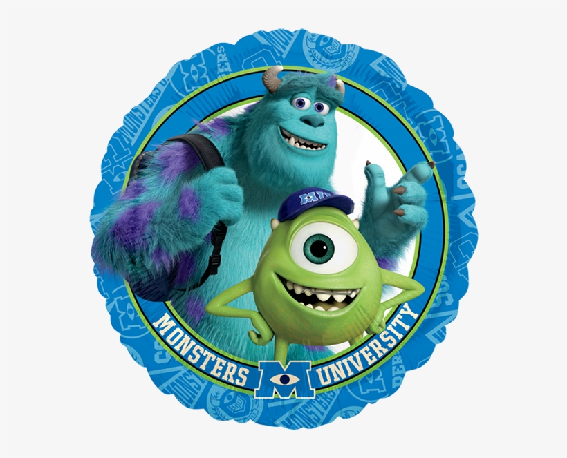 Monster University Baby Mike Png Download - 18" Monsters University Group Foil Balloon, transparent png