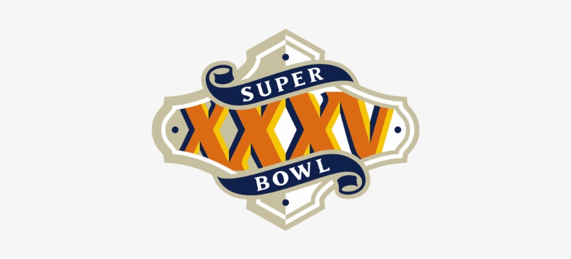 Printable Super Bowl 35 Logo Printable Version Super Bowl Xxxv Logo 400x320 Png Download Pngkit