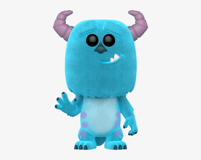 Sulley Flocked Pop Vinyl Figure - Flocked Sulley Pop, transparent png