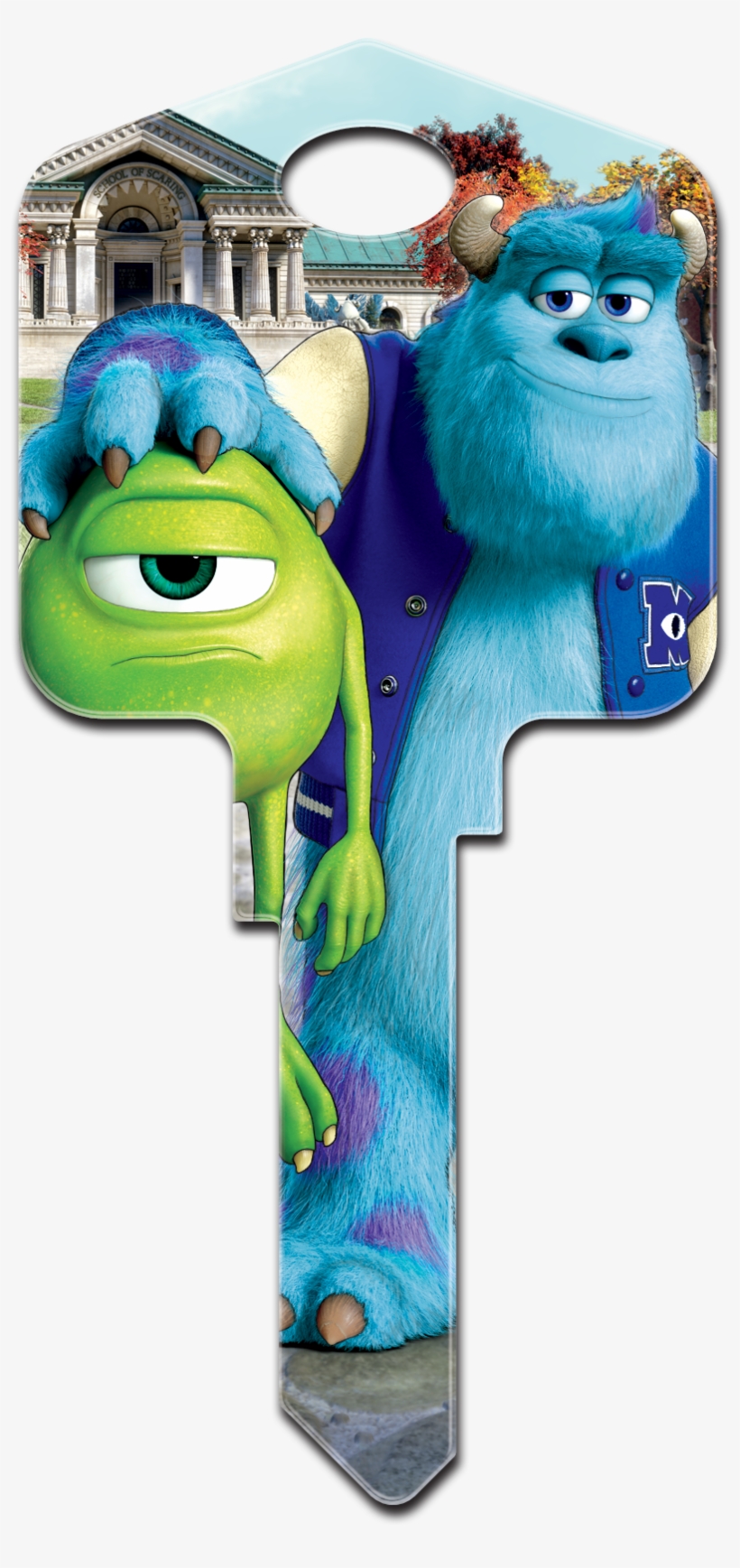 D100-kw1 [kw1 Monsters Inc - Monster University Key, transparent png