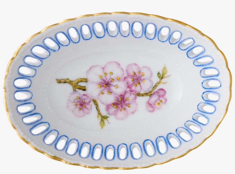 Cherry Blossom Pierced Dish - Led Lamp, transparent png